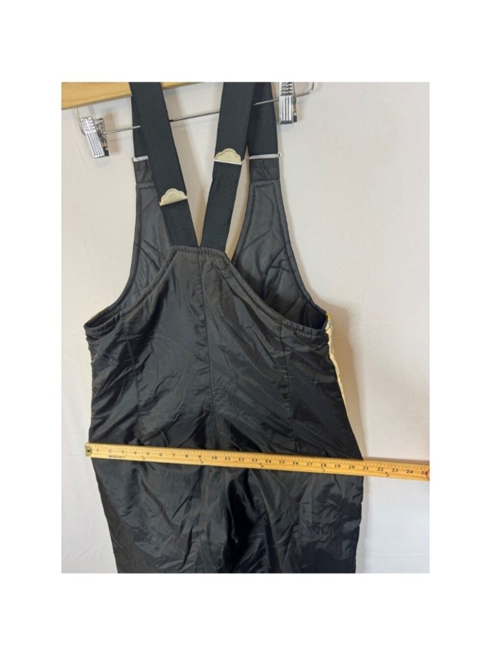 Vintage Ski-Doo Bombardier Snow Bib Overalls Ski Snowmobile Pants Womens 14 - Picture 12 of 12